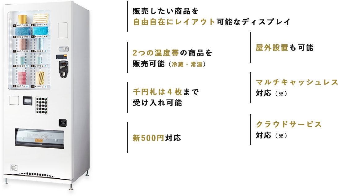 小型汎用自動販売機